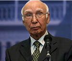 Madrasas in N  Waziristan Hub of Terror  Activities: Sartaj Aziz